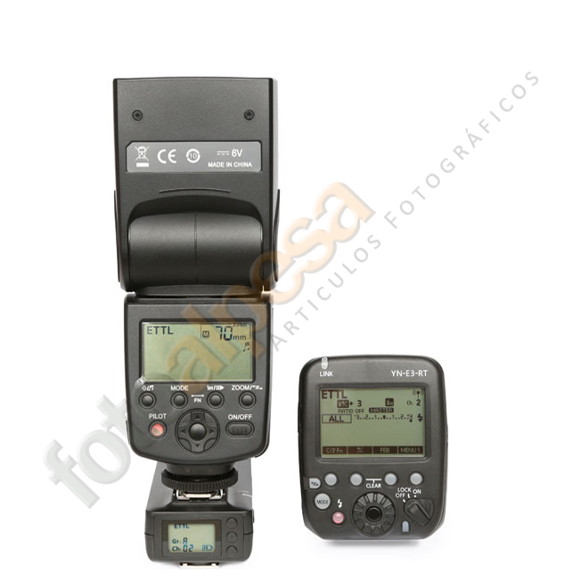 conjunto Yongnuo YNE3-RX