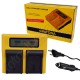 Cargador Dual Digital LCD Display