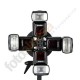Adaptador para 4 flashes Godox 