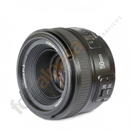 Yongnuo EF Yn-50mm f/1.8 para Nikon