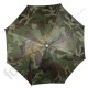 Paraguas -Sombrero camuflaje