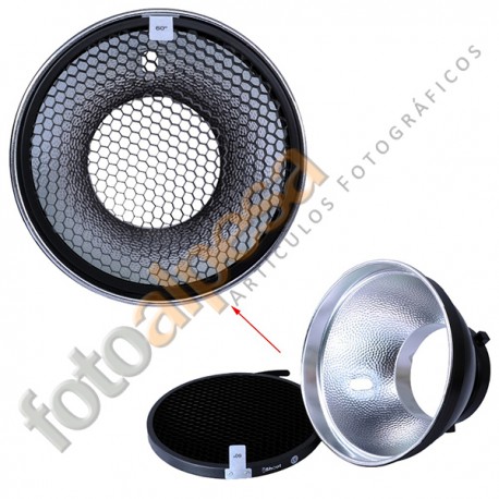 Reflector Fotográfico 60º con Grid