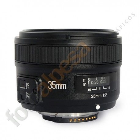 Yongnuo EF Yn-35mm f/2.0 para Nikon
