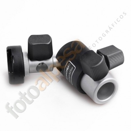 Rótula para pie de estudio con espiga