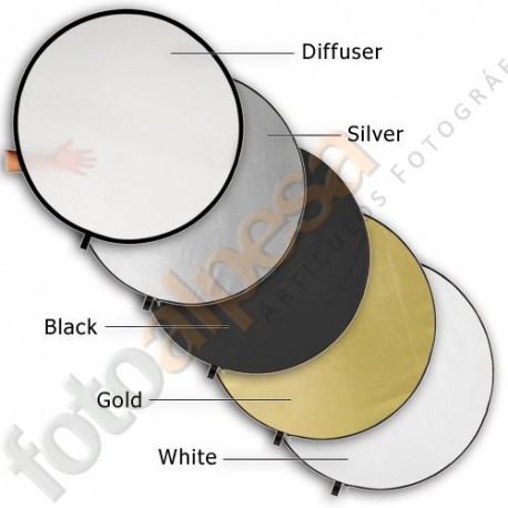 Reflector 5 en 1 (80cm)