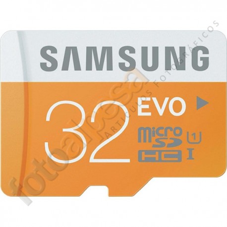Tarjeta de memoria Samsung EVO MicroSDXC 32Gb
