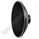 Beauty dish Blanco 42 cm Godox montura Bowens + Panal de Abeja + Rotula + Snoot 16.8x24.8.